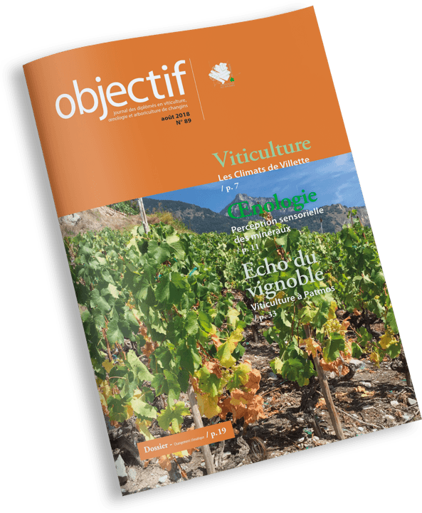 Illustration du journal de viticulture et d'œnologie Objectif